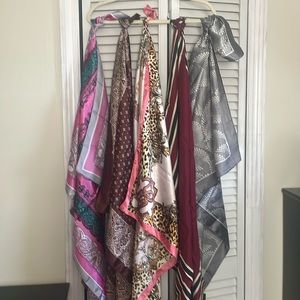 NWT silk scarves